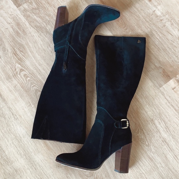 Sam Edelman Lucy Suede Boots - Picture 2 of 7